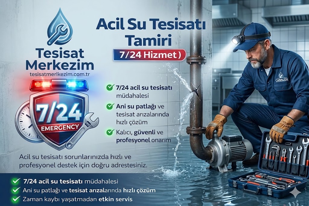Pendik ve Anadolu Yakası Su Tesisatçısı | 7/24 Hızlı Servis – Ücretsiz Danışma